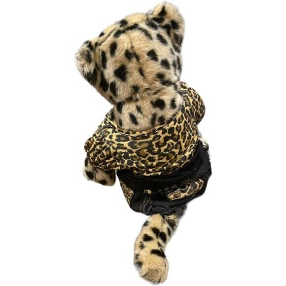 Build A Bear WWF Wild Big Cat Leopard Kitty Jungle Zoo Dressed up 2007 - Picture 4 of 6